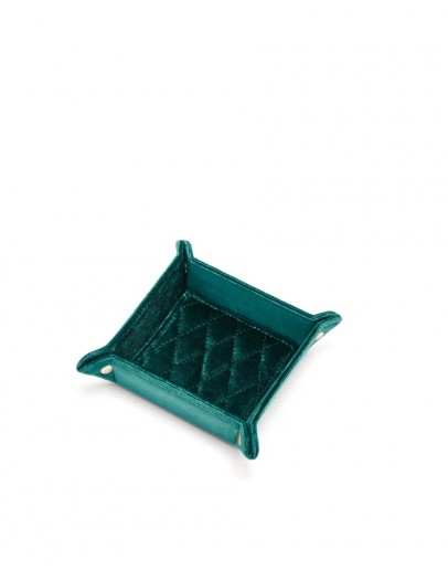 Кадифена Поставка за Бижута-emerald (S)
